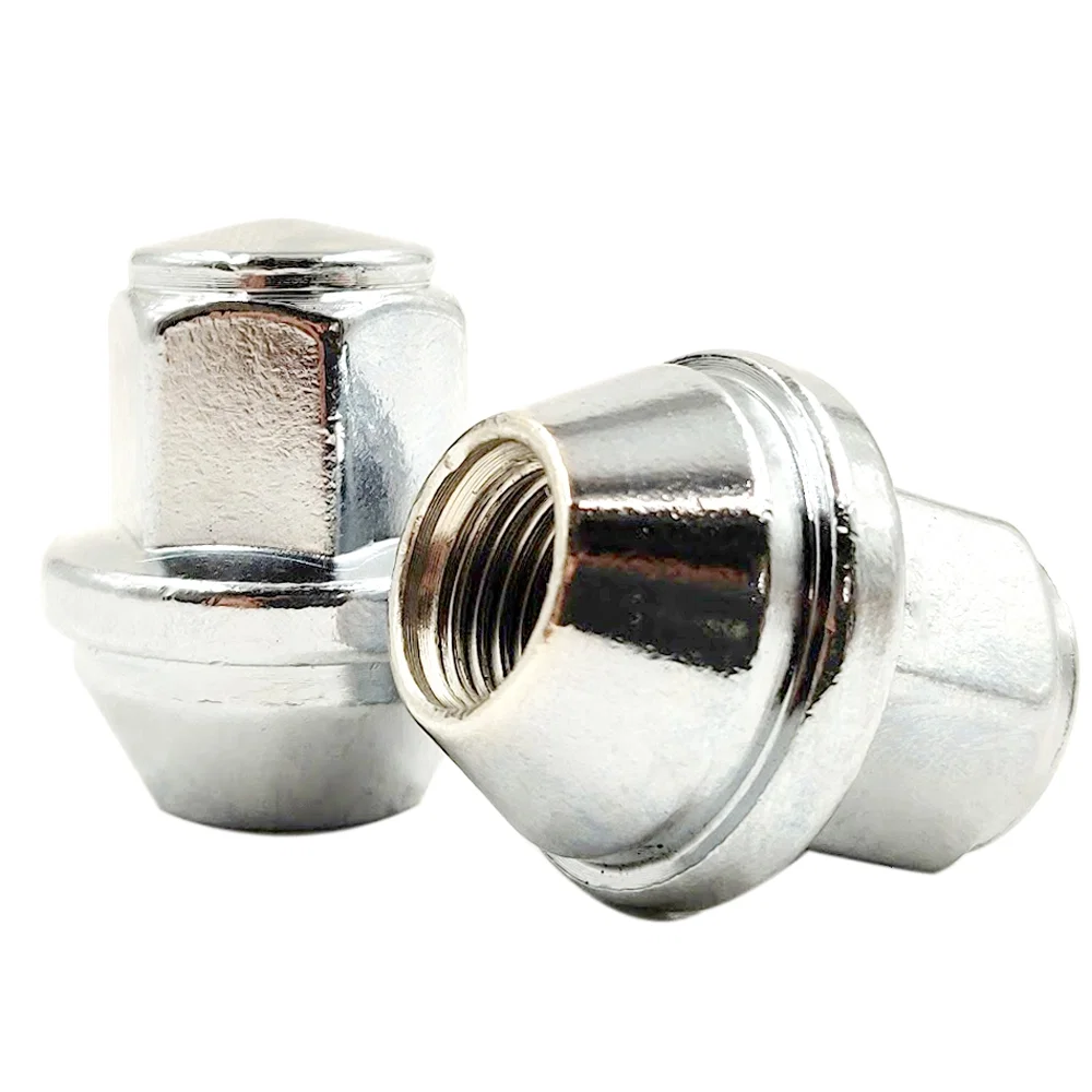 121142 – REVOLUTION Lug Nut, 1/2 Inch x 20 Thread Size 60 Degree Conical Acorn 1.45 Inch Overall Length 13/16 Inch Lu...